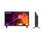 Sharp 24" 24FA2E HD Ready LED TV