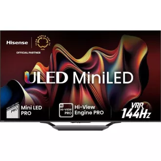 Hisense 55" 55U7NQ 4K UHD Smart MiniLED TV (Újszerű)