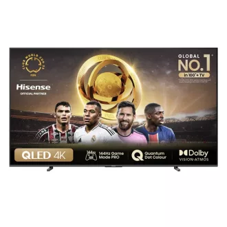   Hisense 100" 100E7NQPRO 4K UHD SmartQLED TV (Újracsomagolt)