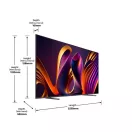 Hisense 100" 100E7NQPRO 4K UHD SmartQLED TV (Újracsomagolt)