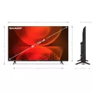 Sharp 40" 40FH2EA Full HD Android Smart LED TV (Újracsomagolt)