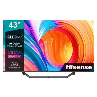   Hisense 43" 43A7GQ 4K UHD Smart QLED TV (Újracsomagolt)